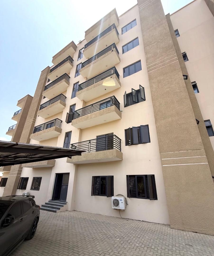 3 Bedroom apartment building in Jabi, Abuja — exterior view showing multi-storey residential complex